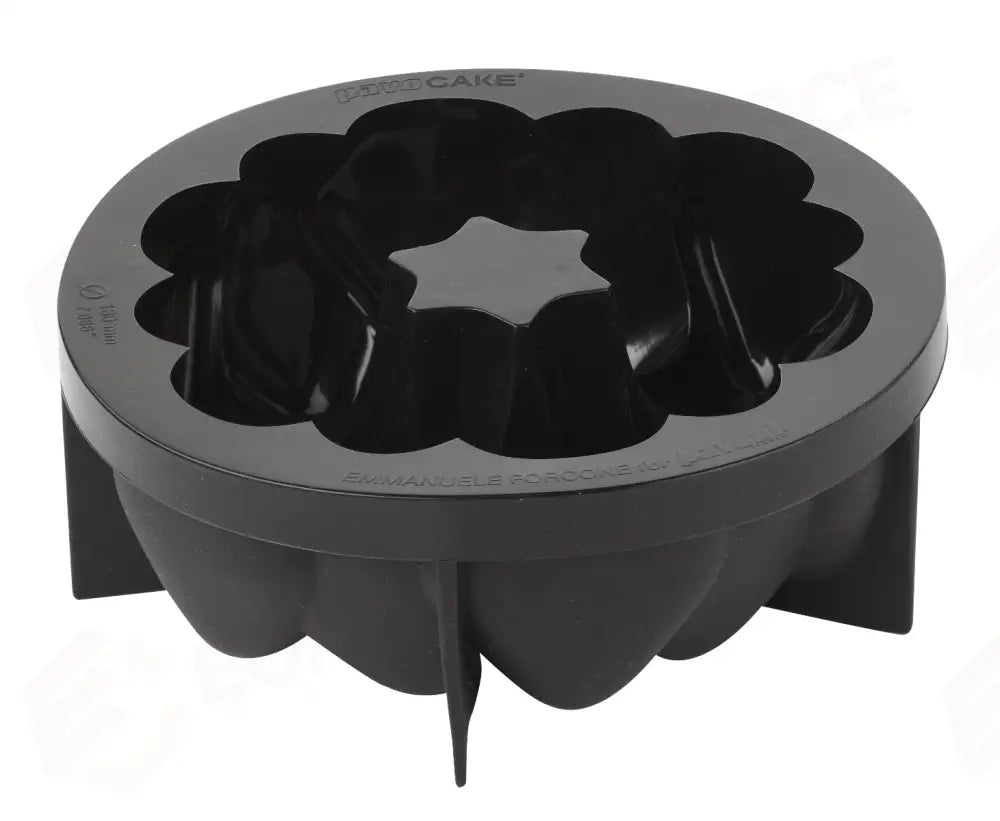 TORTIERA PAVOCAKE NEVADA Ø ESTERNO 180 MM Ø INTERNO 36 MM X H 70MM - VOL. 1150 ML - KE047S - PAVONI ITALIA