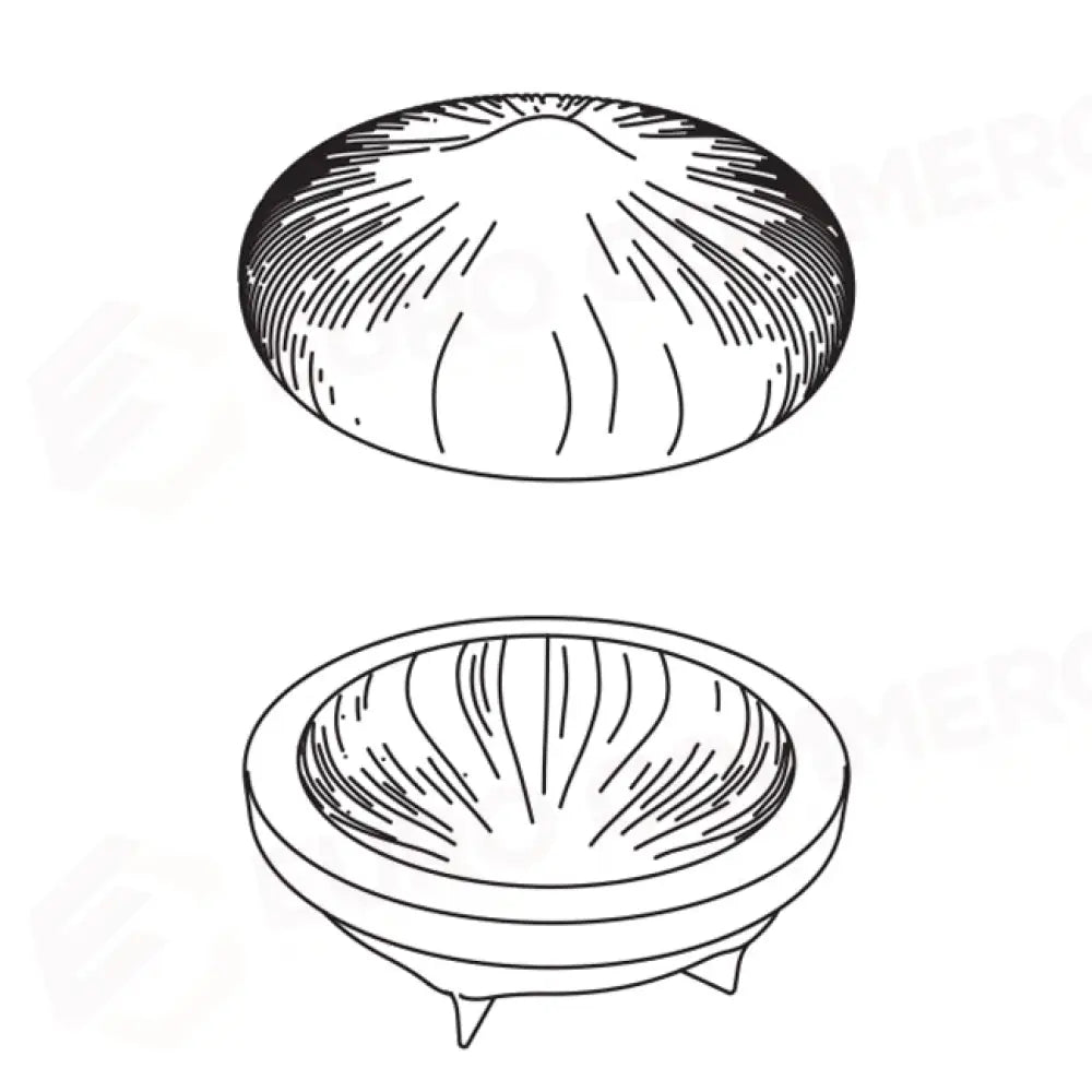 TORTIERA PAVOCAKE NOISETTE CÉDRIC GROLET Ø 180 X H 70 MM - VOL. 1155 ML - KE055S - PAVONI ITALIA
