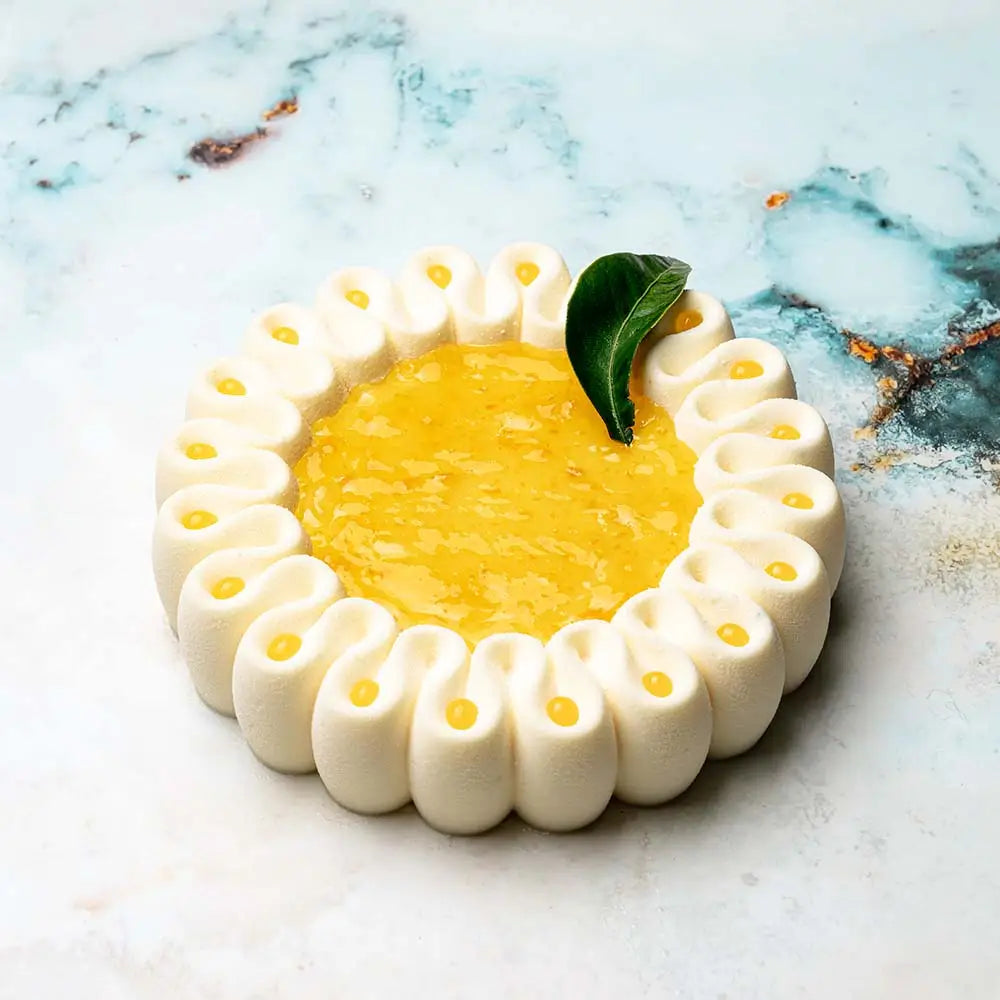 TORTIERA PAVOCAKE ONDULATION JÉRÔME DE OLIVEIRA Ø MM 180X45 H - VOL. ~ 1000 ML - KE101S - PAVONI ITALIA