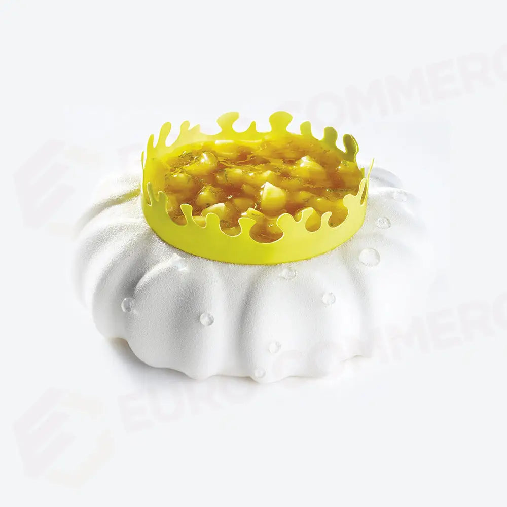 TORTIERA PAVOCAKE PETAL Ø 180 X H 47 MM - VOL.1000 ML + PACK - KE014S - PAVONI ITALIA