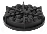 TORTIERA PAVOCAKE ROCKY Ø 180 X H 50 MM - VOL.1050 ML + PACK - KE038S - PAVONI ITALIA