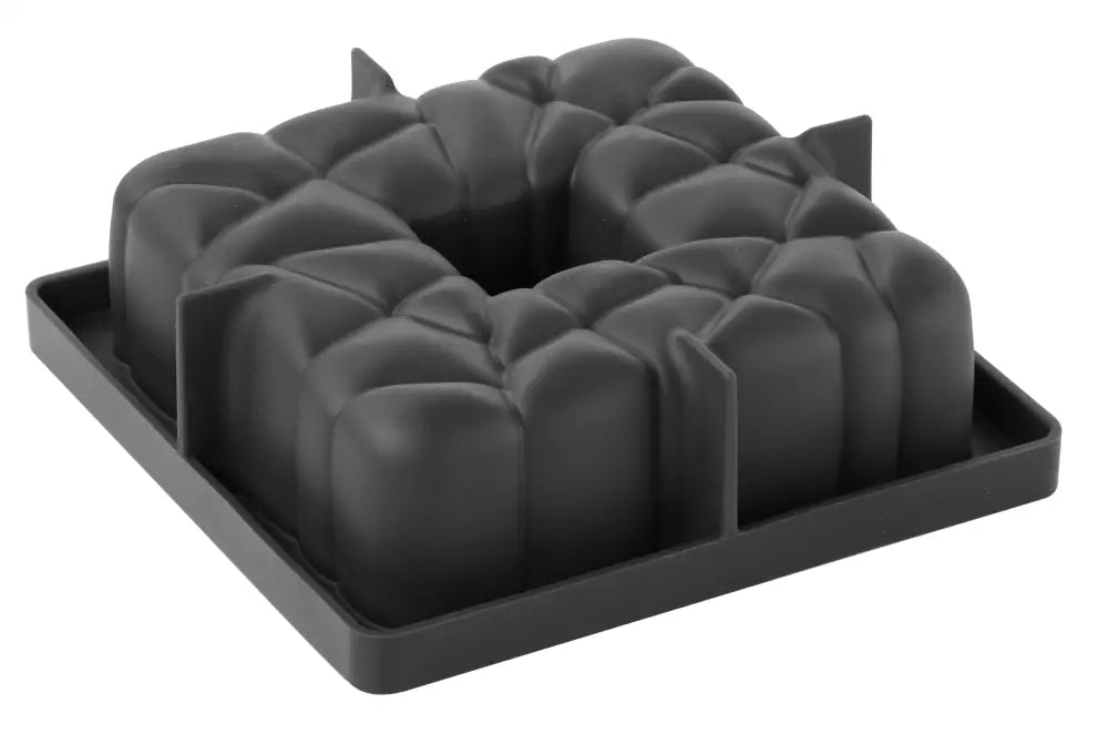 TORTIERA PAVOCAKE SQUARE 150 X 150 X H 55 MM - VOL.1000 ML + PACK - KE037S - PAVONI ITALIA