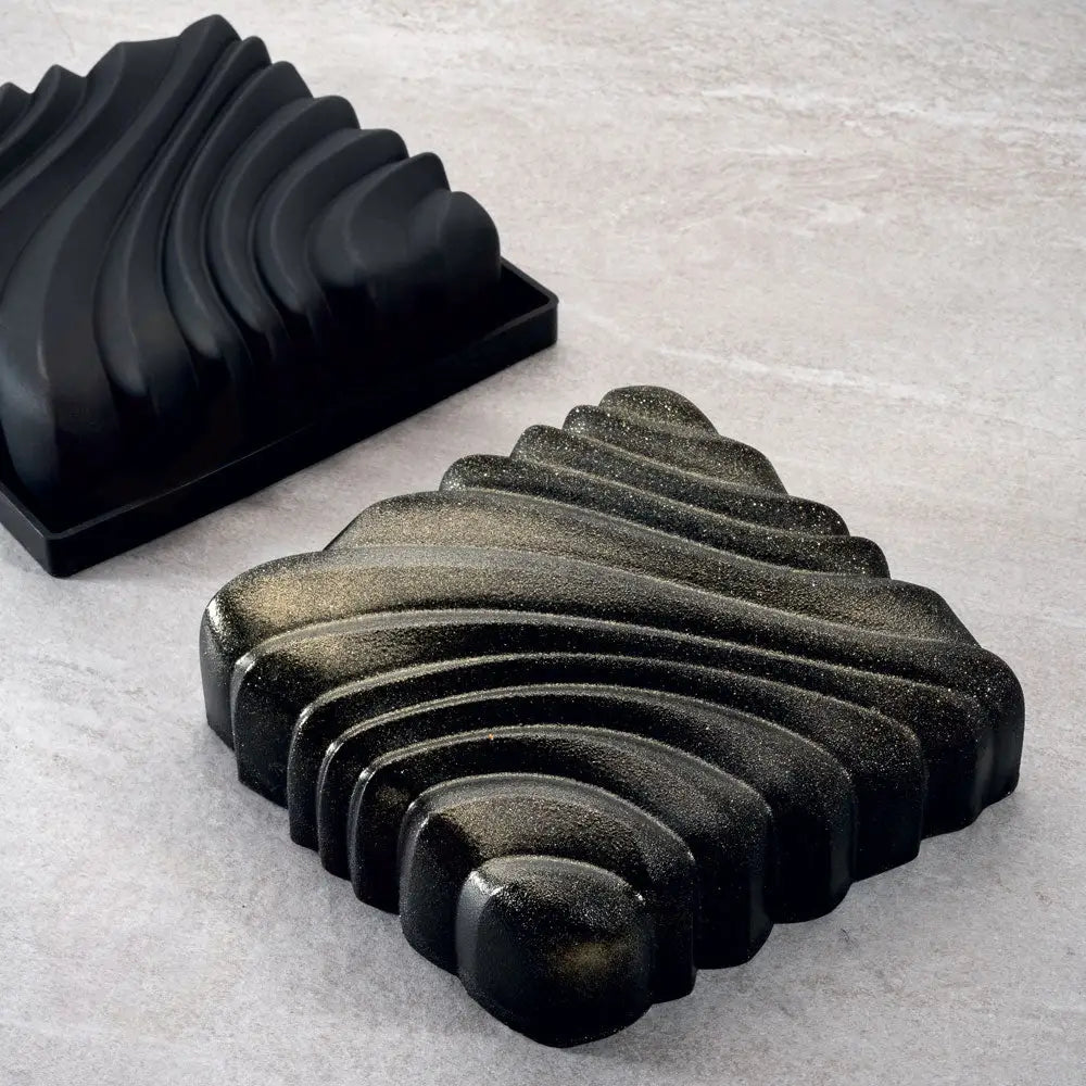 TORTIERA PAVOCAKE SQUEEZE 164 X 164 X H 47 MM - VOL.1086 ML + PACK - BOURGI - KE065S - PAVONI ITALIA