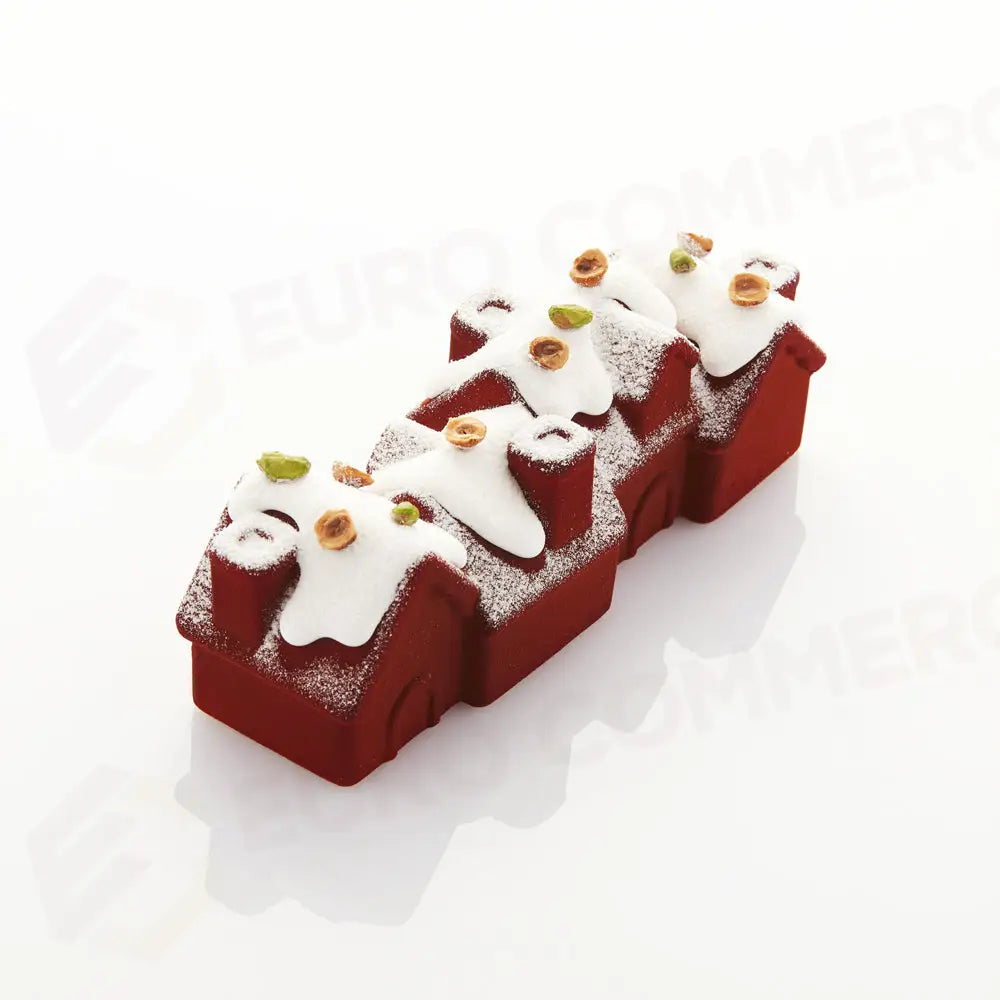 TORTIERA PAVOCAKE TRONCHETTO CHALET 250 X 83 X H 90 MM - VOL.1230 ML - KE078S - PAVONI ITALIA