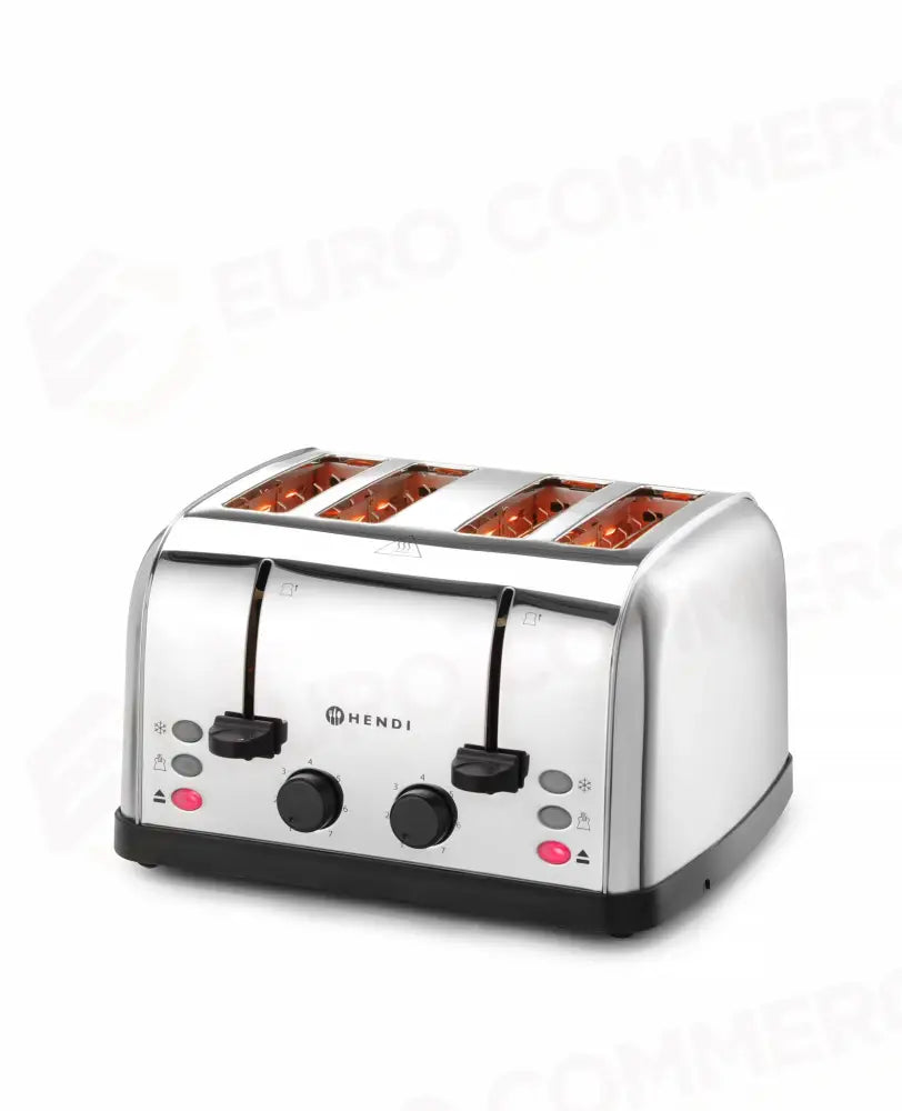 TOSTAPANE A 4 FETTE. HENDI 240V/1500W 295X335X(H)180MM - 261187