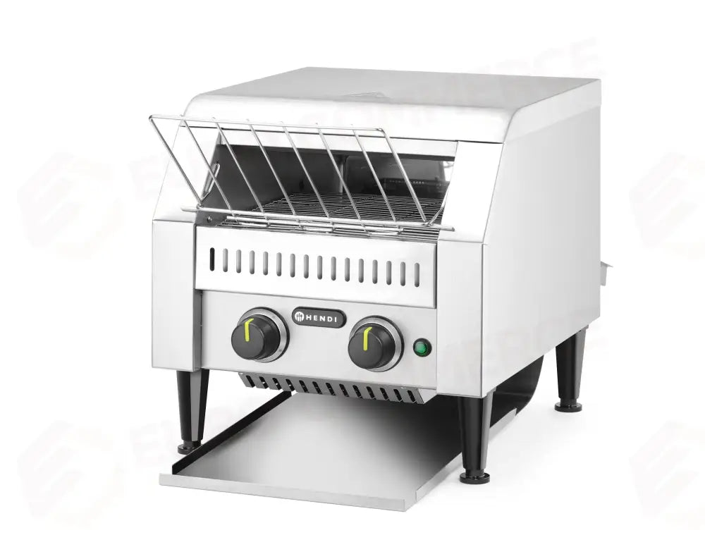 TOSTAPANE A NASTRO DOPPIO HENDI ARGENTO 230V/2240W 418X365X(H)390MM - 261309