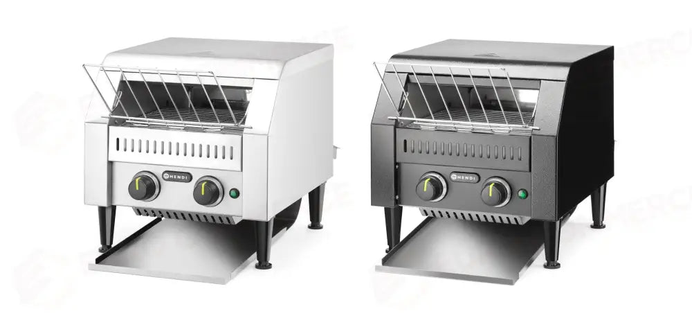 TOSTAPANE A NASTRO DOPPIO HENDI ARGENTO 230V/2240W 418X365X(H)390MM - 261309