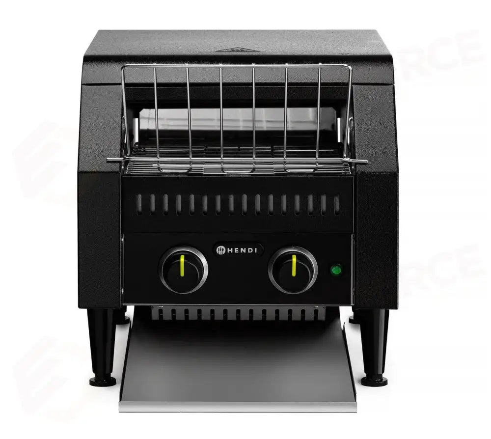 TOSTAPANE A NASTRO DOPPIO NERO 230V/2240W 418X368X(H)415MM - HENDI