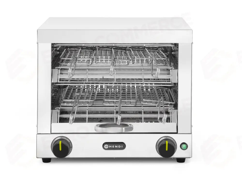 TOSTAPANE CON 6 PINZE HENDI 230V/3000W 450X390X(H)400MM - 262214