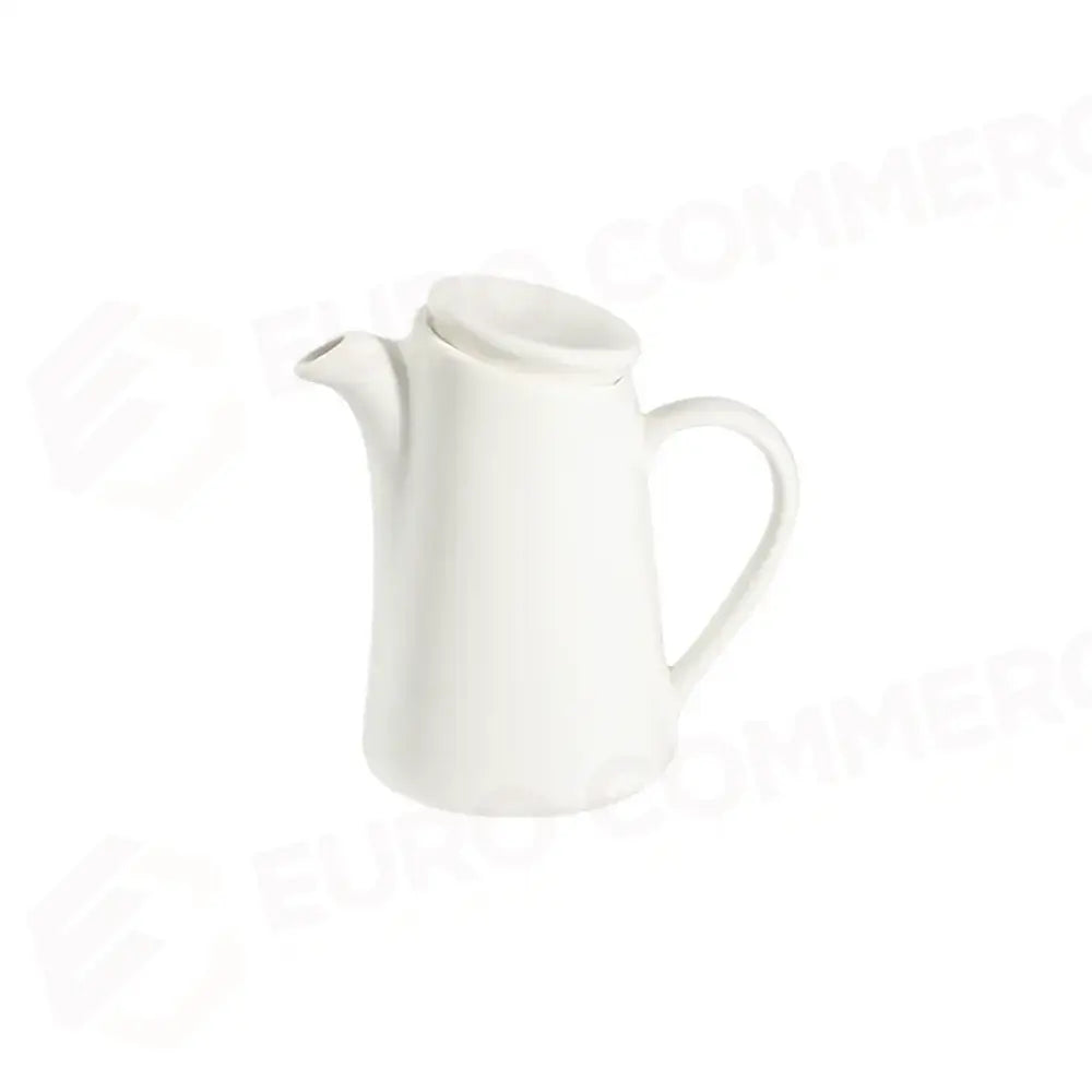 TRANSPARENT BEVEL COFFEE JUG 600 CC (WITH LID) - 10000-316160 - ID FINE