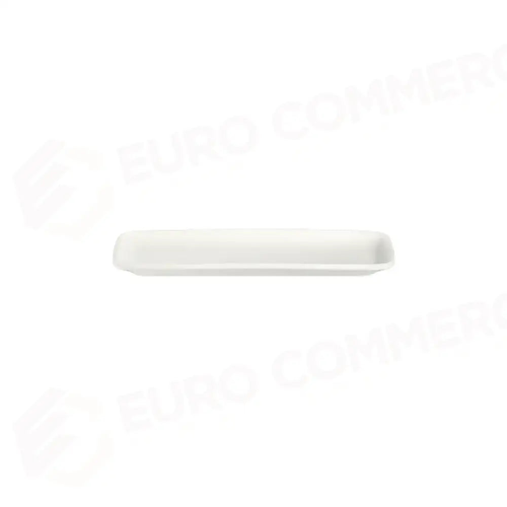 TRANSPARENT QUADRO RECTANGULAR PLATE 30 CM (30 * 11) - 10000-151630 - ID FINE