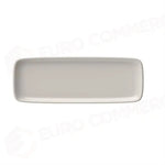 TRANSPARENT QUADRO RECTANGULAR PLATE 30 CM (30 * 11) - 10000-151630 - ID FINE
