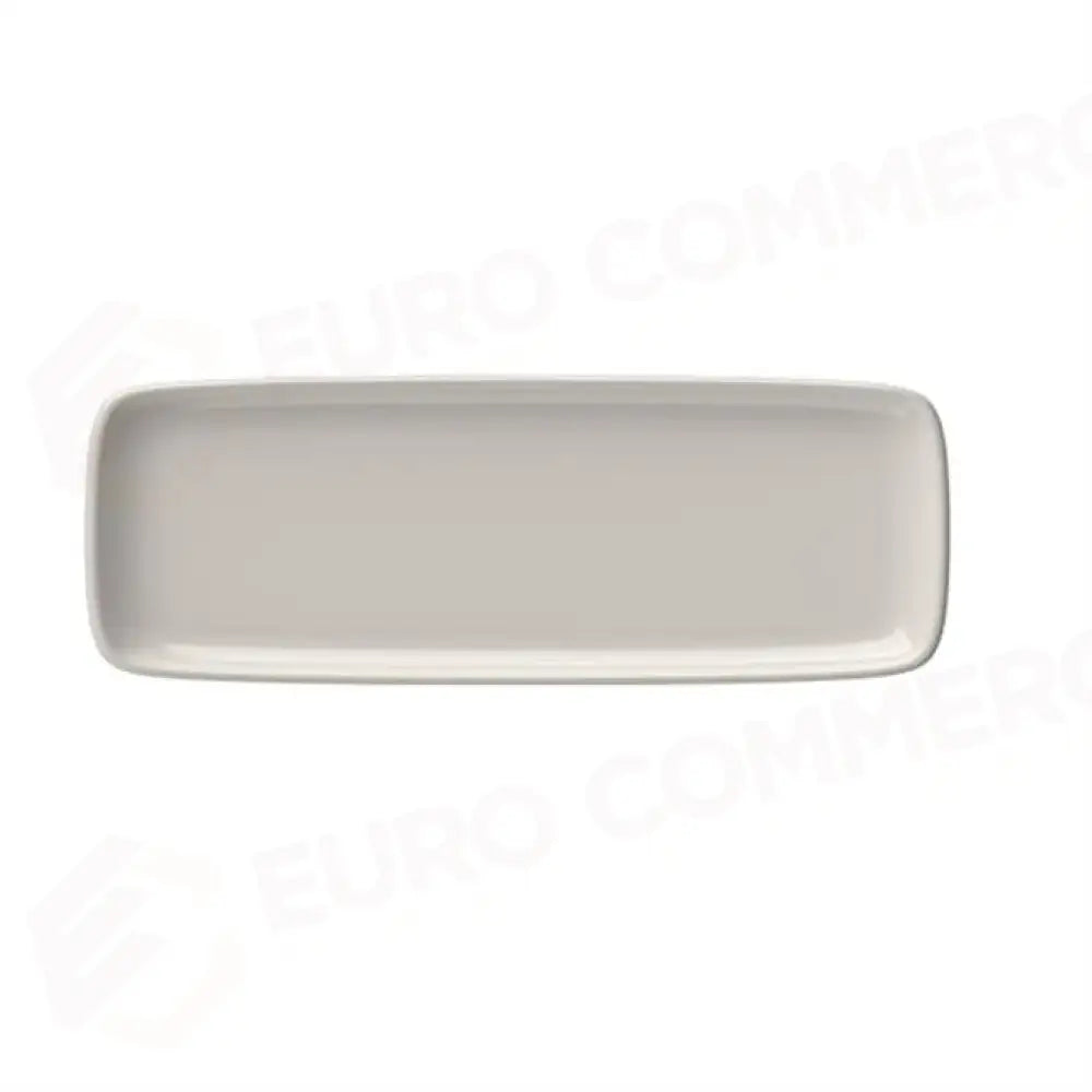 TRANSPARENT QUADRO RECTANGULAR PLATE 30 CM (30 * 11) - 10000-151630 - ID FINE
