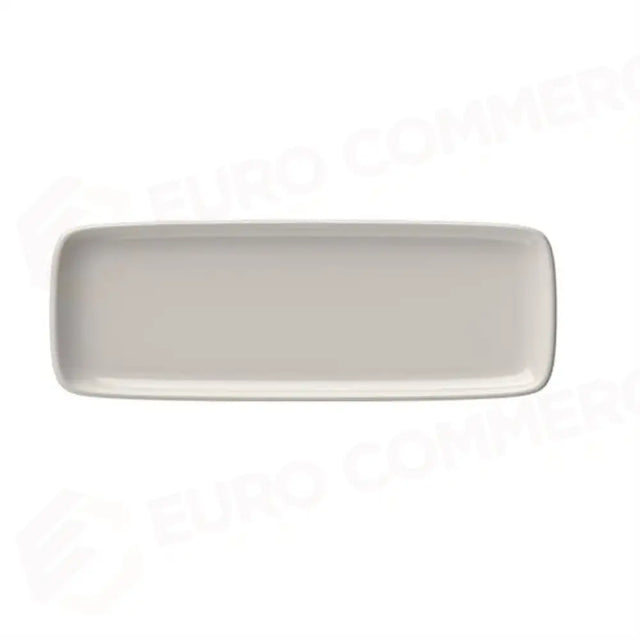 TRANSPARENT QUADRO RECTANGULAR PLATE 30 CM (30 * 11) - 10000-151630 - ID FINE