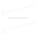 TRANSPARENT QUADRO RECTANGULAR PLATE 30 CM (30 * 11) - 10000-151630 - ID FINE