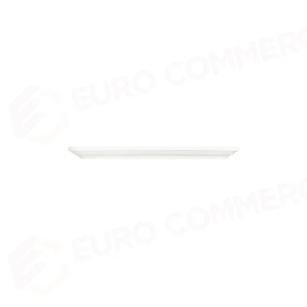 TRANSPARENT QUADRO RECTANGULAR PLATE 30 CM (30 * 11) - 10000-151630 - ID FINE