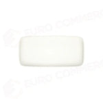 TRANSPARENT QUADRO RECTANGULAR PLATE 35 CM (34 * 16) - 10000-151635 - ID FINE