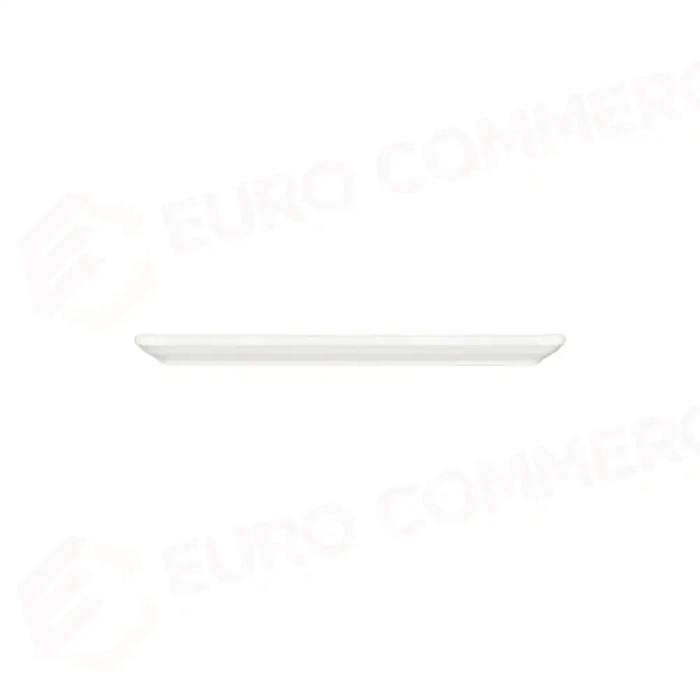TRANSPARENT QUADRO RECTANGULAR PLATE 37 CM (33 * 23) - 10000-151637 - ID FINE