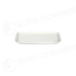 TRANSPARENT QUADRO RECTANGULAR PLATE 37 CM (33 * 23) - 10000-151637 - ID FINE