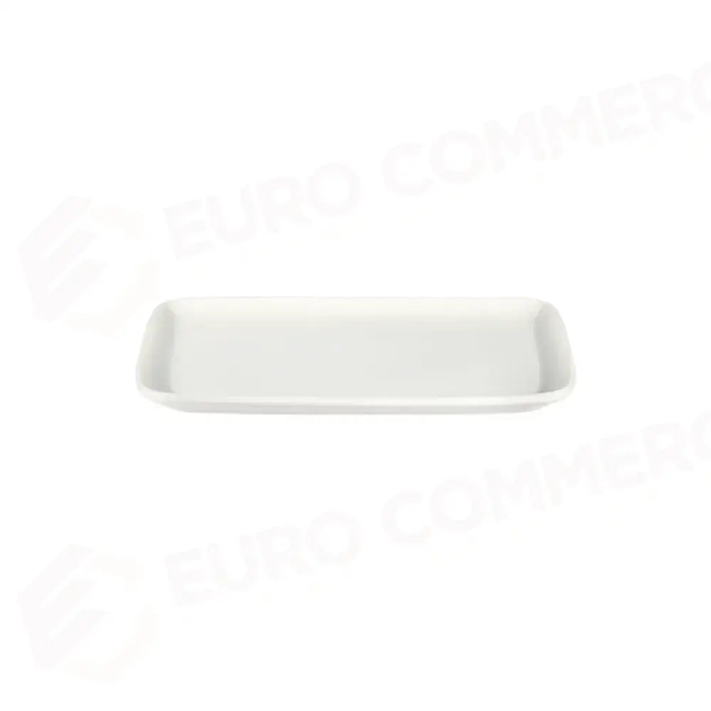 TRANSPARENT QUADRO RECTANGULAR PLATE 37 CM (33 * 23) - 10000-151637 - ID FINE