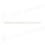 TRANSPARENT QUADRO RECTANGULAR PLATE 46 CM (45 * 18) - 10000-151646 - ID FINE