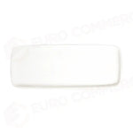TRANSPARENT QUADRO RECTANGULAR PLATE 46 CM (45 * 18) - 10000-151646 - ID FINE
