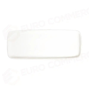 TRANSPARENT QUADRO RECTANGULAR PLATE 46 CM (45 * 18) - 10000-151646 - ID FINE