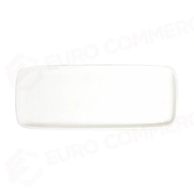 TRANSPARENT QUADRO RECTANGULAR PLATE 46 CM (45 * 18) - 10000-151646 - ID FINE