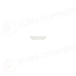 TRANSPARENT QUADRO RECTANGULAR PLATTER 13 CM (12 * 8) - 10000-153113 - ID FINE