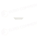 TRANSPARENT QUADRO RECTANGULAR PLATTER 15 CM (14 * 10) - 10000-153115 - ID FINE