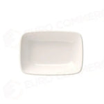 TRANSPARENT QUADRO RECTANGULAR PLATTER 15 CM (14 * 10) - 10000-153115 - ID FINE