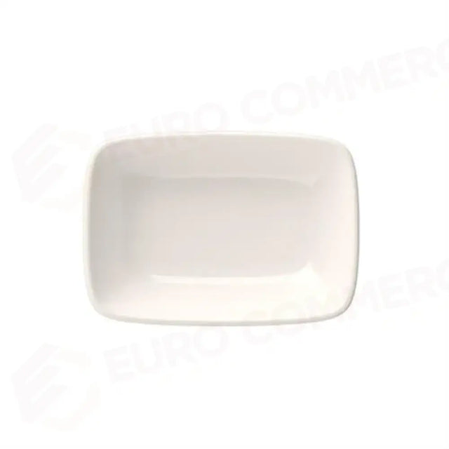 TRANSPARENT QUADRO RECTANGULAR PLATTER 15 CM (14 * 10) - 10000-153115 - ID FINE