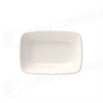 TRANSPARENT QUADRO RECTANGULAR PLATTER 9 CM (9 * 6) - 10000-153109 - ID FINE