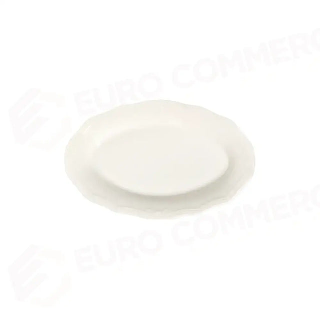 TRANSPARENT TIFFANY OVAL PLATE 32 CM - 10000-213032 - ID FINE