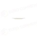 TRANSPARENT TIFFANY PIATTO PIANO 20 CM - 10000-211020 - ID FINE