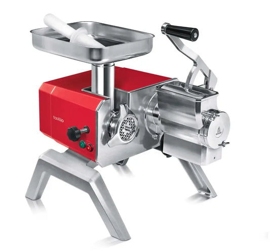 TRITACARNE + GRATTUGIA 43X48 CM ROSSO TOOLLIO 95002/G TRE SPADE - 0990028 - MEDRI