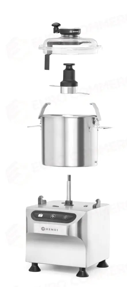 TRITATUTTO A CIOTOLA ELETTRICO HENDI PROFI LINE 5 KG ARGENTO 230V/800W 377X350X(H)520MM - 210284