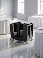 TROLLEY PER PIATTI AMERBOX 930X720X(H)785MM - 877906