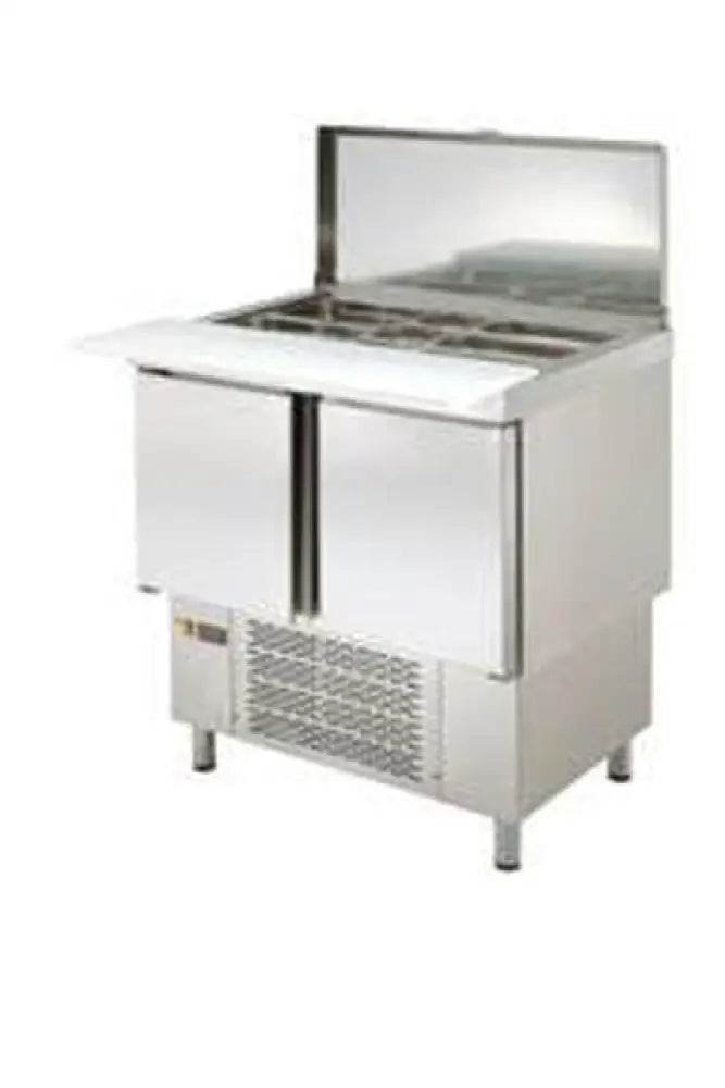 TS 100 HC -TAVOLO REFRIGERATO POSITIVO GN 1/1 PER INSALATE PIZZE PANINI - ASPES PROFESSIONAL - ATTREZZATURA