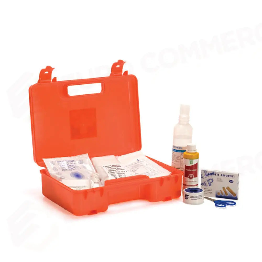 VALIGIA PRIMO SOCCORSO + PACCO MEDICAZIONE FINO A 2 PERSONE - PLASTIC PHARMA - 702518 - ATTREZZATURA