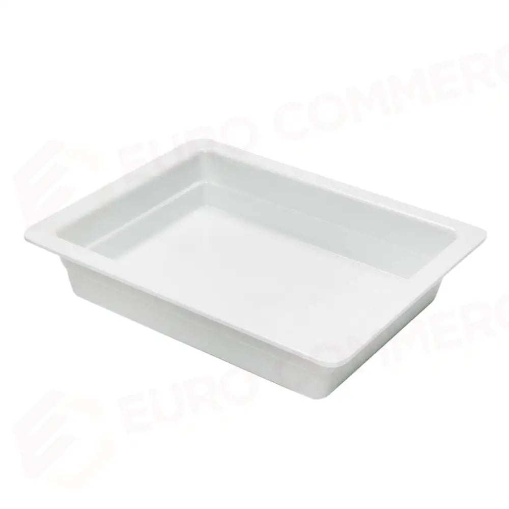 VASCA GASTRONORM 32.5X26 CM BIANCO MELAMINA WHITE GN1/2D MEDRI - 13170002 - MEDRI
