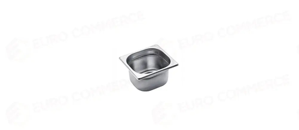 VASCA INOX 1/6 H.100 17,6X16,2 - 68084 - MORINI