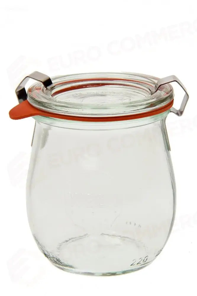 VASO CON COPERCHIO 22 CL 762 WECK - 1331165 - MEDRI