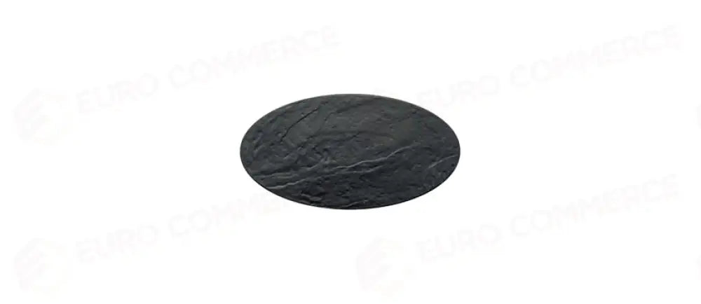 VASS.OVAL.EFF.PIETRA 28X15 NERO - 126647 - MORINI