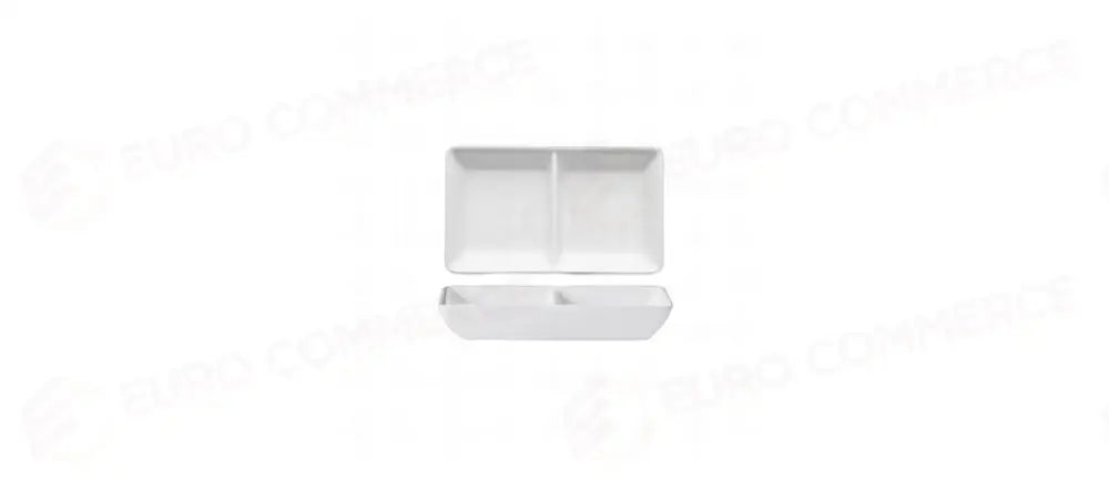 VASS.RETTANGOLARE 2 SCOMP.BIANCO LUC.11,8X7 - 144104 - MORINI
