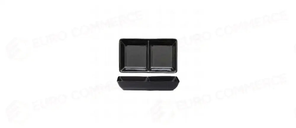 VASS.RETTANGOLARE 2 SCOMP.NERO 11,8X7 - 144105 - MORINI