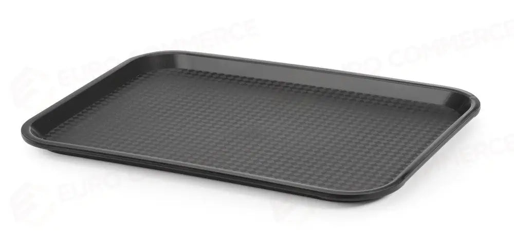 VASSOI DA FAST FOOD MEDI NERO 305X415X(H)20MM - HENDI
