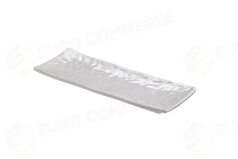 VASSOIO BIANCO IN MELAMINA BIANCO - 37X11X2,5 CM - T8133 - LEONE - MELAMINA BIANCA