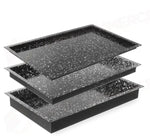 VASSOIO CONVECTOMAT CLASSIC GN 1/1 HENDI NERO 530X325X(H)80MM RETTANGOLARE - 890226