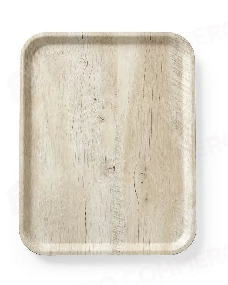 VASSOIO DA SERVIZIO IN MELAMINA CON STAMPA TIPO LEGNO AMERBOX LEGNO CHIARO 330X430MM - HENDI